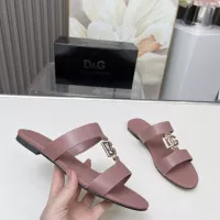 Cheap Dolce &amp; Gabbana D&amp;G Slippers For Women #1368525 Replica Wholesale [$85.00 USD] [ITEM#1368525] on Replica Dolce &amp; Gabbana D&amp;G Slippers