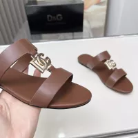 Cheap Dolce &amp; Gabbana D&amp;G Slippers For Women #1368526 Replica Wholesale [$85.00 USD] [ITEM#1368526] on Replica Dolce &amp; Gabbana D&amp;G Slippers