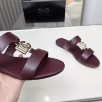 Cheap Dolce &amp; Gabbana D&amp;G Slippers For Women #1368527 Replica Wholesale [$85.00 USD] [ITEM#1368527] on Replica Dolce &amp; Gabbana D&amp;G Slippers
