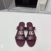 Cheap Dolce &amp; Gabbana D&amp;G Slippers For Women #1368527 Replica Wholesale [$85.00 USD] [ITEM#1368527] on Replica Dolce &amp; Gabbana D&amp;G Slippers