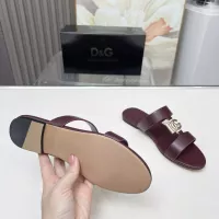 Cheap Dolce &amp; Gabbana D&amp;G Slippers For Women #1368527 Replica Wholesale [$85.00 USD] [ITEM#1368527] on Replica Dolce &amp; Gabbana D&amp;G Slippers