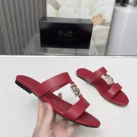 Cheap Dolce &amp; Gabbana D&amp;G Slippers For Women #1368531 Replica Wholesale [$85.00 USD] [ITEM#1368531] on Replica Dolce &amp; Gabbana D&amp;G Slippers