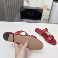 Cheap Dolce &amp; Gabbana D&amp;G Slippers For Women #1368531 Replica Wholesale [$85.00 USD] [ITEM#1368531] on Replica Dolce &amp; Gabbana D&amp;G Slippers