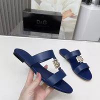 Cheap Dolce &amp; Gabbana D&amp;G Slippers For Women #1368535 Replica Wholesale [$85.00 USD] [ITEM#1368535] on Replica Dolce &amp; Gabbana D&amp;G Slippers