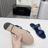 Cheap Dolce &amp; Gabbana D&amp;G Slippers For Women #1368535 Replica Wholesale [$85.00 USD] [ITEM#1368535] on Replica Dolce &amp; Gabbana D&amp;G Slippers