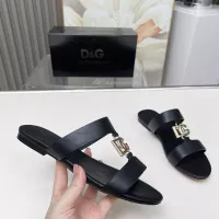 Cheap Dolce &amp; Gabbana D&amp;G Slippers For Women #1368537 Replica Wholesale [$85.00 USD] [ITEM#1368537] on Replica Dolce &amp; Gabbana D&amp;G Slippers