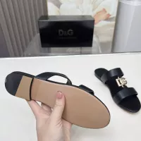Cheap Dolce &amp; Gabbana D&amp;G Slippers For Women #1368537 Replica Wholesale [$85.00 USD] [ITEM#1368537] on Replica Dolce &amp; Gabbana D&amp;G Slippers