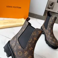 Cheap Louis Vuitton Boots For Women #1368561 Replica Wholesale [$102.00 USD] [ITEM#1368561] on Replica Louis Vuitton Boots