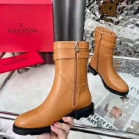 Cheap Valentino Boots For Women #1368599 Replica Wholesale [$115.00 USD] [ITEM#1368599] on Replica Valentino Boots