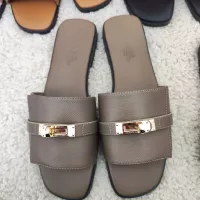 Cheap Hermes Slippers For Women #1368663 Replica Wholesale [$85.00 USD] [ITEM#1368663] on Replica Hermes Slippers