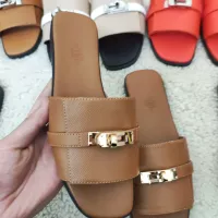 Cheap Hermes Slippers For Women #1368664 Replica Wholesale [$85.00 USD] [ITEM#1368664] on Replica Hermes Slippers