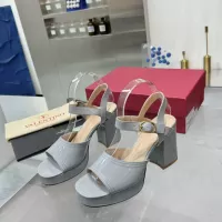 Cheap Valentino Sandal For Women #1368686 Replica Wholesale [$122.00 USD] [ITEM#1368686] on Replica Valentino Sandal