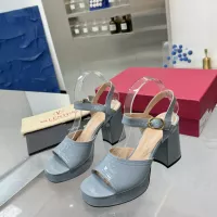 Cheap Valentino Sandal For Women #1368687 Replica Wholesale [$122.00 USD] [ITEM#1368687] on Replica Valentino Sandal