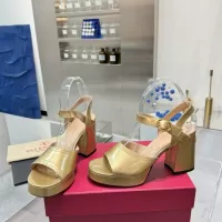 Cheap Valentino Sandal For Women #1368690 Replica Wholesale [$122.00 USD] [ITEM#1368690] on Replica Valentino Sandal