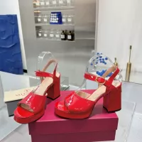 Cheap Valentino Sandal For Women #1368693 Replica Wholesale [$122.00 USD] [ITEM#1368693] on Replica Valentino Sandal