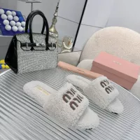Cheap MIU MIU Slippers For Women #1368695 Replica Wholesale [$88.00 USD] [ITEM#1368695] on Replica MIU MIU Slippers