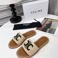 Cheap Celine Slippers For Women #1368699 Replica Wholesale [$76.00 USD] [ITEM#1368699] on Replica Celine Slippers