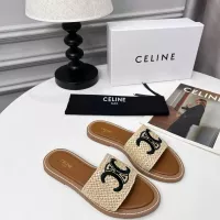 Cheap Celine Slippers For Women #1368699 Replica Wholesale [$76.00 USD] [ITEM#1368699] on Replica Celine Slippers