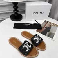 Cheap Celine Slippers For Women #1368701 Replica Wholesale [$76.00 USD] [ITEM#1368701] on Replica Celine Slippers