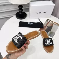 Cheap Celine Slippers For Women #1368701 Replica Wholesale [$76.00 USD] [ITEM#1368701] on Replica Celine Slippers