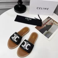 Cheap Celine Slippers For Women #1368701 Replica Wholesale [$76.00 USD] [ITEM#1368701] on Replica Celine Slippers