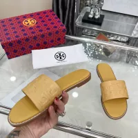 Cheap Tory Burch TB Slippers For Women #1368703 Replica Wholesale [$82.00 USD] [ITEM#1368703] on Replica Tory Burch TB Slippers