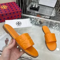 Cheap Tory Burch TB Slippers For Women #1368704 Replica Wholesale [$82.00 USD] [ITEM#1368704] on Replica Tory Burch TB Slippers
