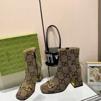 Cheap Gucci Boots For Women #1368718 Replica Wholesale [$100.00 USD] [ITEM#1368718] on Replica Gucci Boots