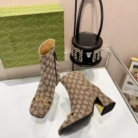Cheap Gucci Boots For Women #1368719 Replica Wholesale [$100.00 USD] [ITEM#1368719] on Replica Gucci Boots