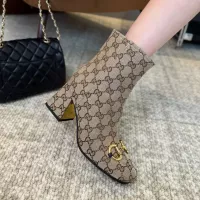 Cheap Gucci Boots For Women #1368719 Replica Wholesale [$100.00 USD] [ITEM#1368719] on Replica Gucci Boots