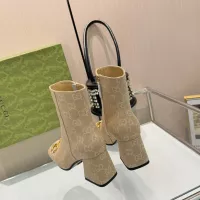 Cheap Gucci Boots For Women #1368720 Replica Wholesale [$100.00 USD] [ITEM#1368720] on Replica Gucci Boots