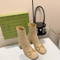 Cheap Gucci Boots For Women #1368720 Replica Wholesale [$100.00 USD] [ITEM#1368720] on Replica Gucci Boots
