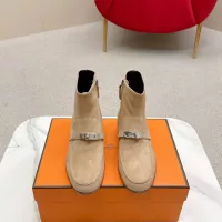 Cheap Hermes Boots For Women #1368721 Replica Wholesale [$132.00 USD] [ITEM#1368721] on Replica Hermes Boots