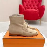 Cheap Hermes Boots For Women #1368721 Replica Wholesale [$132.00 USD] [ITEM#1368721] on Replica Hermes Boots