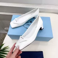 Cheap Prada High-heeled Shoes For Women #1368724 Replica Wholesale [$108.00 USD] [ITEM#1368724] on Replica Prada High-heeled Shoes