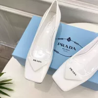Cheap Prada High-heeled Shoes For Women #1368724 Replica Wholesale [$108.00 USD] [ITEM#1368724] on Replica Prada High-heeled Shoes