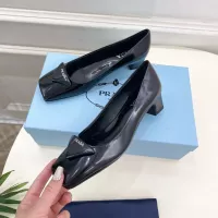 Cheap Prada High-heeled Shoes For Women #1368726 Replica Wholesale [$108.00 USD] [ITEM#1368726] on Replica Prada High-heeled Shoes