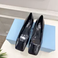 Cheap Prada High-heeled Shoes For Women #1368726 Replica Wholesale [$108.00 USD] [ITEM#1368726] on Replica Prada High-heeled Shoes