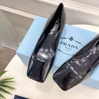 Cheap Prada High-heeled Shoes For Women #1368726 Replica Wholesale [$108.00 USD] [ITEM#1368726] on Replica Prada High-heeled Shoes