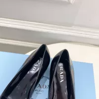 Cheap Prada High-heeled Shoes For Women #1368726 Replica Wholesale [$108.00 USD] [ITEM#1368726] on Replica Prada High-heeled Shoes