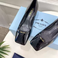 Cheap Prada High-heeled Shoes For Women #1368727 Replica Wholesale [$108.00 USD] [ITEM#1368727] on Replica Prada High-heeled Shoes