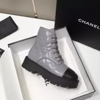 Cheap Chanel Boots For Women #1368729 Replica Wholesale [$115.00 USD] [ITEM#1368729] on Replica Chanel Boots