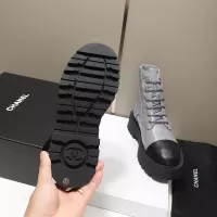 Cheap Chanel Boots For Women #1368729 Replica Wholesale [$115.00 USD] [ITEM#1368729] on Replica Chanel Boots