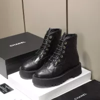 Cheap Chanel Boots For Women #1368730 Replica Wholesale [$115.00 USD] [ITEM#1368730] on Replica Chanel Boots