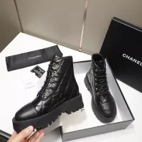 Cheap Chanel Boots For Women #1368730 Replica Wholesale [$115.00 USD] [ITEM#1368730] on Replica Chanel Boots