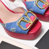 Cheap Valentino Sandal For Women #1368735 Replica Wholesale [$125.00 USD] [ITEM#1368735] on Replica Valentino Sandal