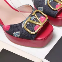 Cheap Valentino Sandal For Women #1368736 Replica Wholesale [$125.00 USD] [ITEM#1368736] on Replica Valentino Sandal