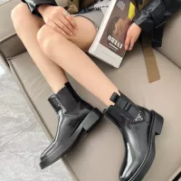 Cheap Prada Boots For Women #1368739 Replica Wholesale [$108.00 USD] [ITEM#1368739] on Replica Prada Boots