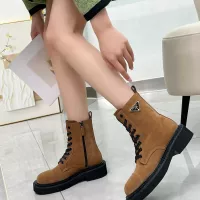 Cheap Prada Boots For Women #1368740 Replica Wholesale [$115.00 USD] [ITEM#1368740] on Replica Prada Boots