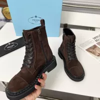 Cheap Prada Boots For Women #1368741 Replica Wholesale [$115.00 USD] [ITEM#1368741] on Replica Prada Boots